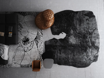 UNTITLED - Custom handmade rug by HENZEL STUDIO - view 3